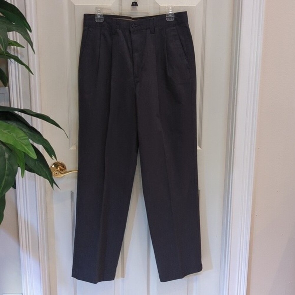 Dockers No Wrinkle Twill Men's Pleated Dress Pants Size 32x32